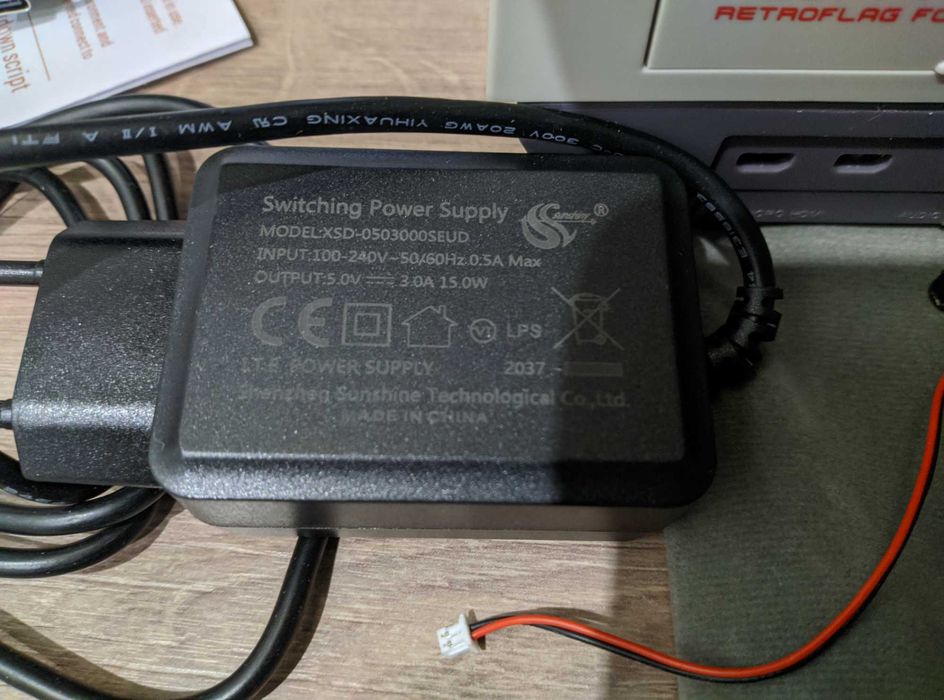 Мікрокомп'ютер raspberry pi 4 model b+корпус RETROFLAG NESPI RETROPIE