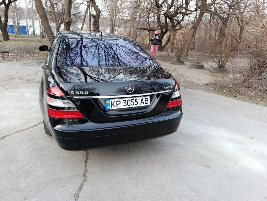 Mercedes-Benz S550 W221 gaz