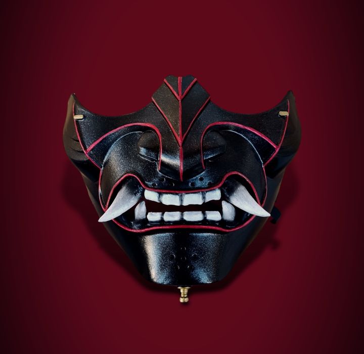 ПОД ЗАКАЗ ! Японская Маска   (Призрак Цусимы),(МЕНПО),(Любой цвет)