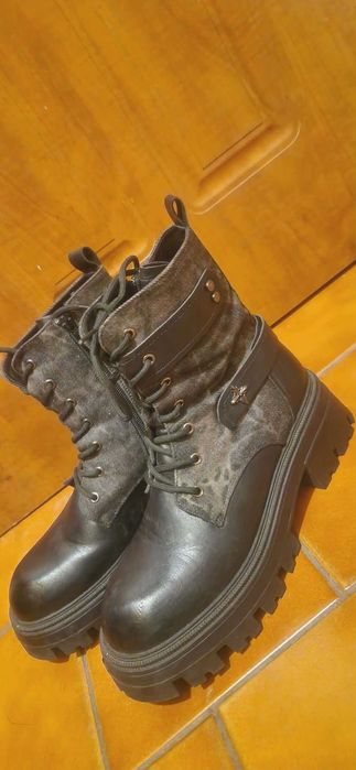 Botki/Workery Rock Tikero czarne