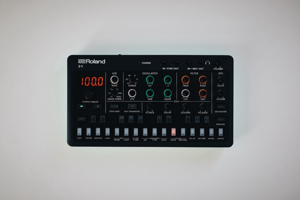 Roland S-1 Tweak Synth - Like New (Warranty until Oct 2027)