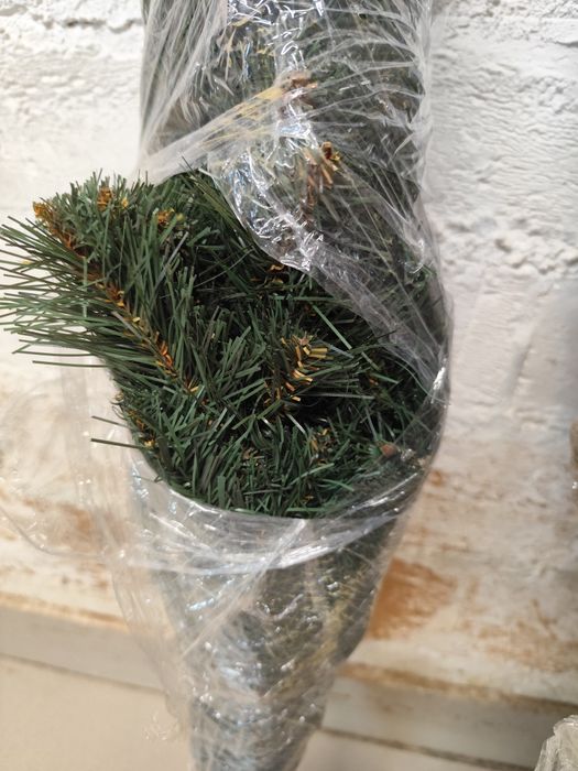 Ялинка штучна новорічна зелена, висота 1.85