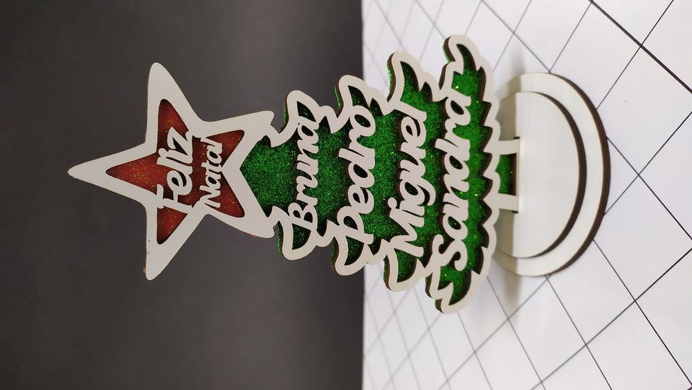 Árvore de Natal Personalizável