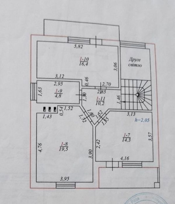 Будинок 175 м² з терасою | 4 кімнати | 8 соток | Старе місто