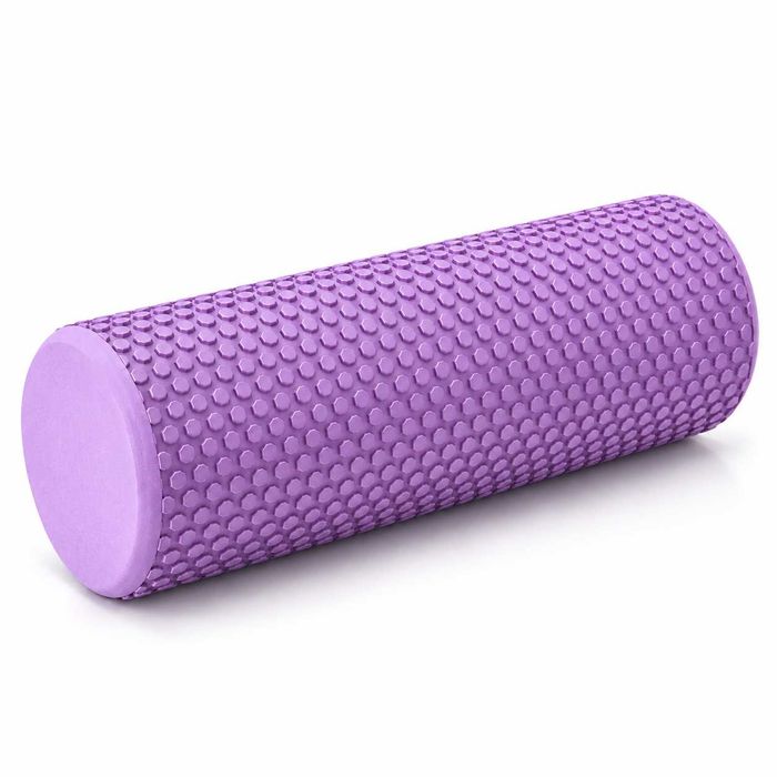 Масажний ролик EVA 45×15 см Foam Roller для спини, м’язів, фітнесу