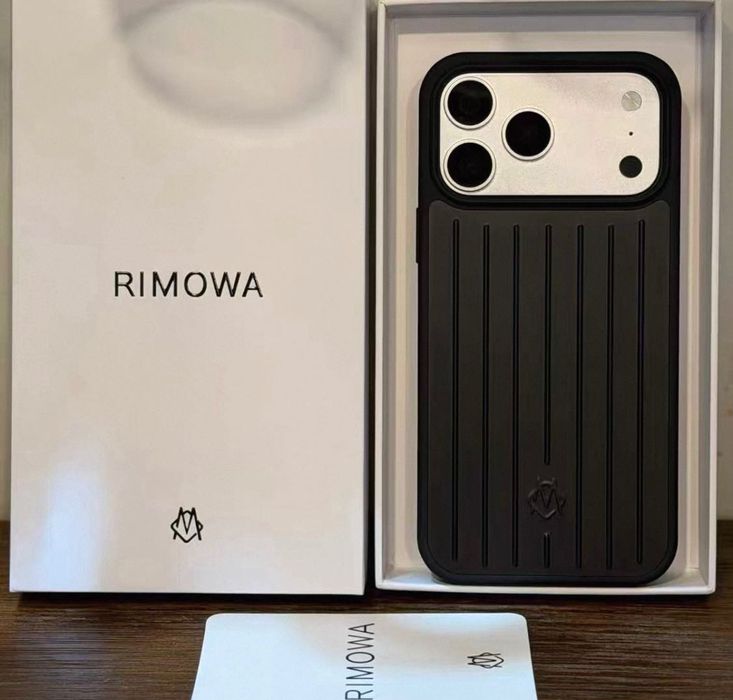 Чохол Rimowa алюмінієвий на 17 pro max 17 pro silver premium