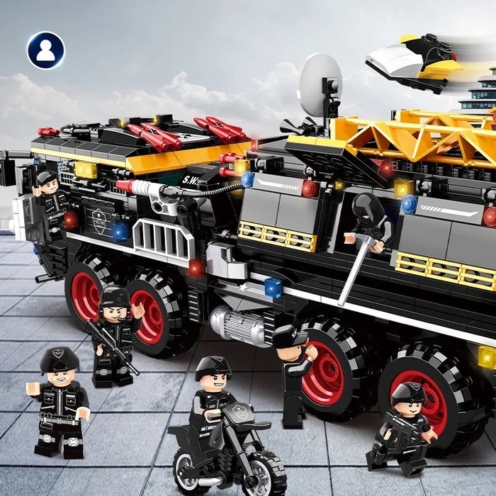 Klocki kompatybilne z lego i innymi markami. 1585 sztuk klocków