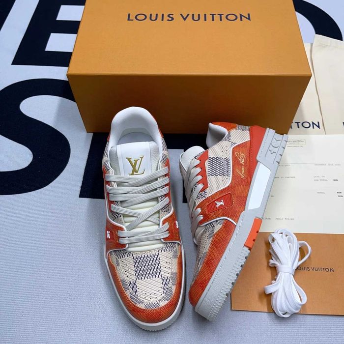 Buty LV Trainer Damier Orange (36-46)