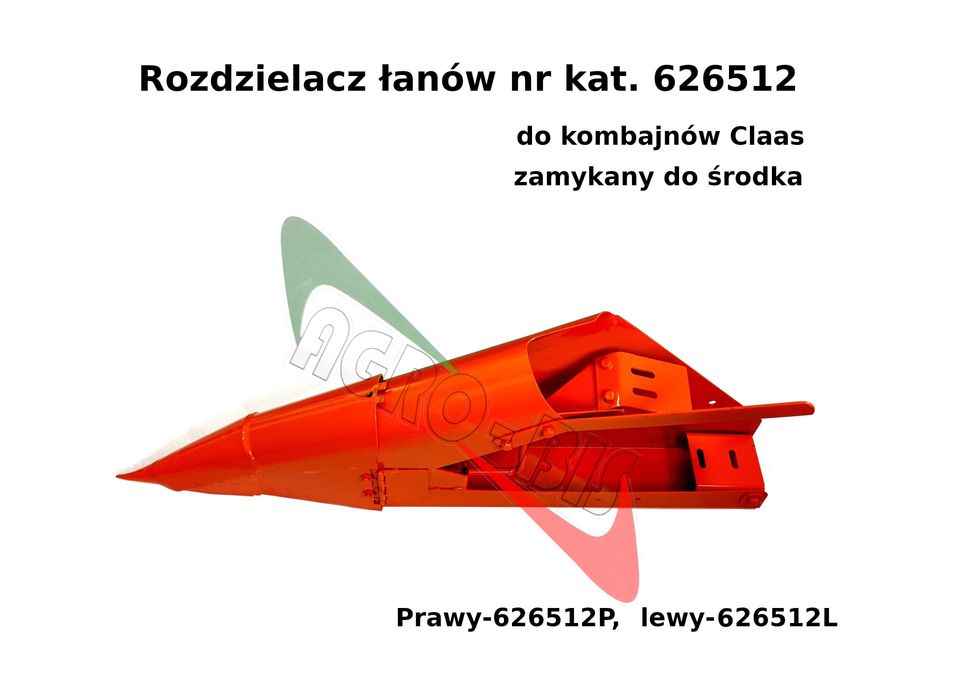 Rozdzielacz łanów hederu nr kat. 626512 Claas