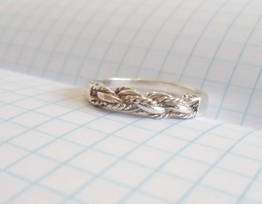 Вінтажний перстень  кольцо срібло 875, зірка. Розмір 19,5. СССР