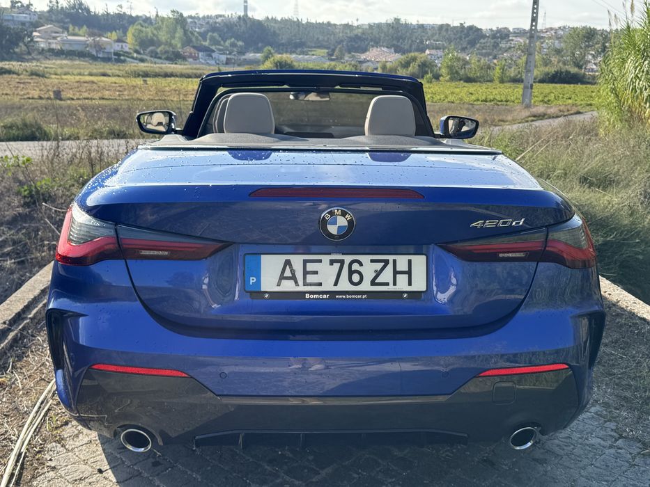 BMW 420 Cabrio 2.0d Pack Desportivo M Auto 190cv