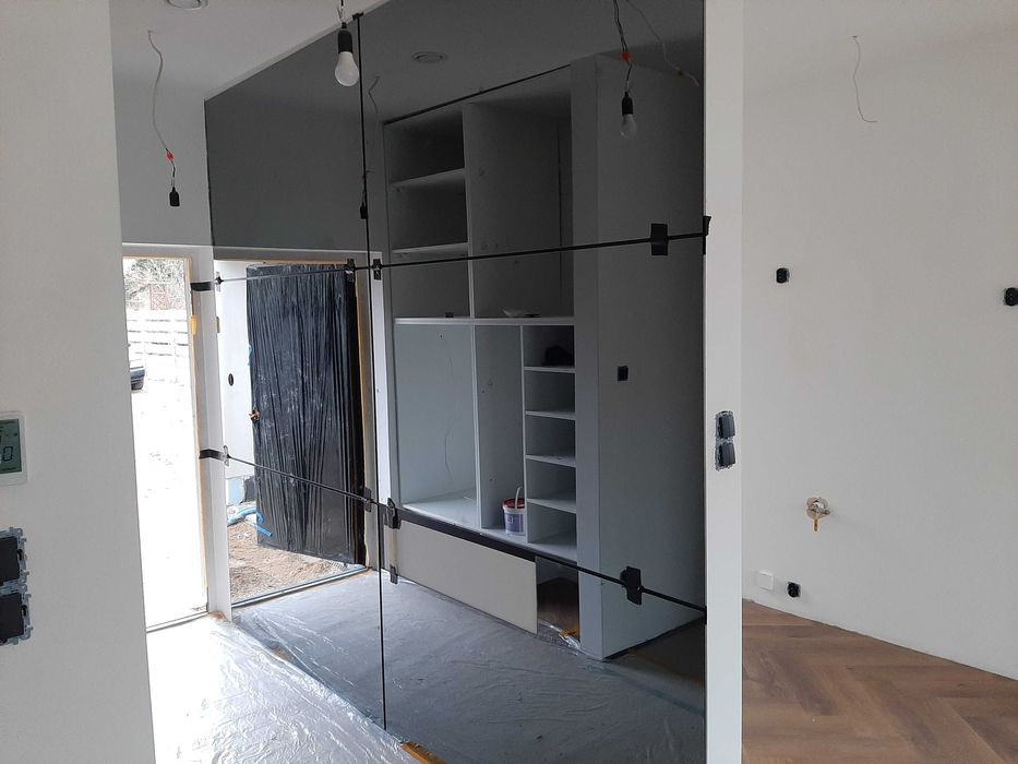 Panel szklany do kuchni, lakobel, lustro