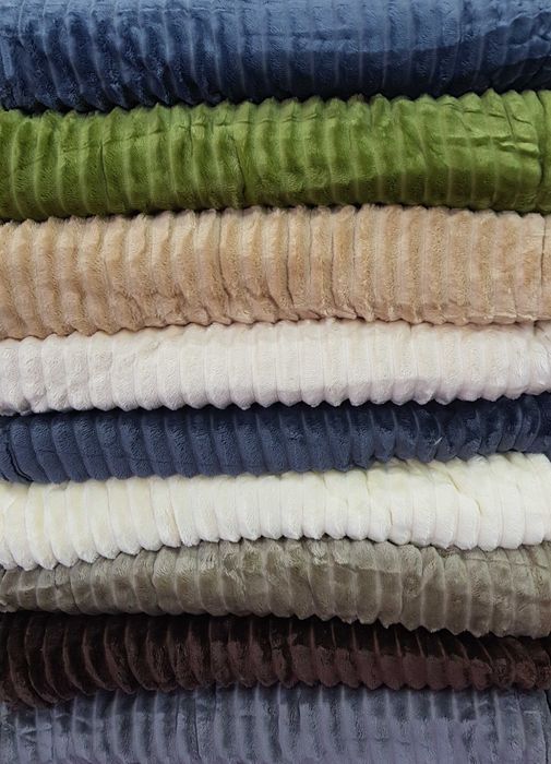 Плед Шарпей - Полоска. Ширина полосы 4 см. Размер 200х230 см.