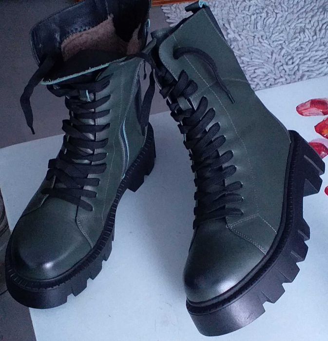 Черевики жіночі зимові з натур.шкіри