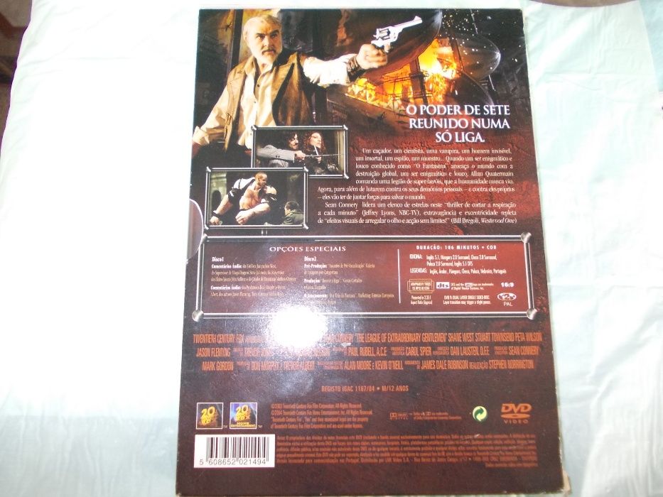 Liga de Cavalheiros Extraordinários (edição especial 2 discos)