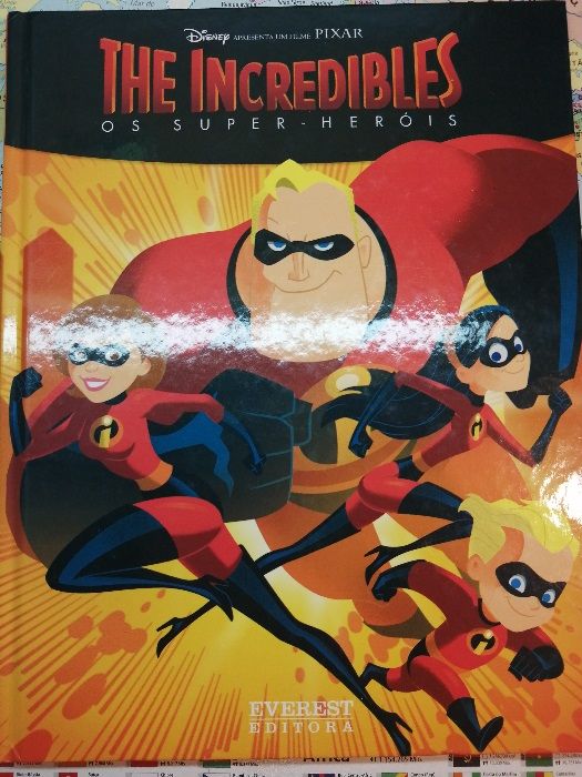 Livro Infantil "Os incríveis"