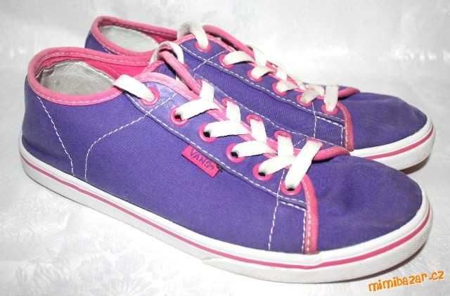 Vans fioletowe trampki dziewczęce rozm. 34