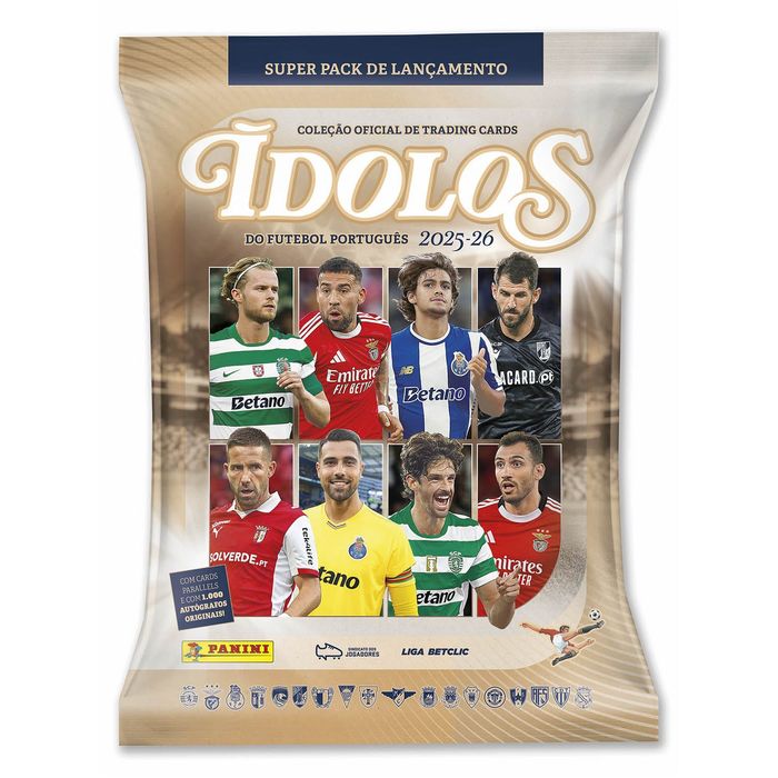 Ídolos Panini- cartas