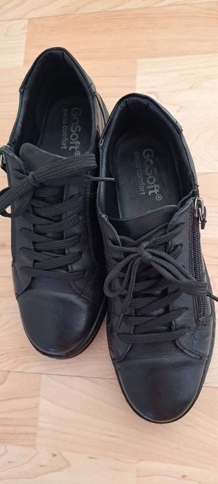 Damskie buty ze skóry-GoSoft -39
