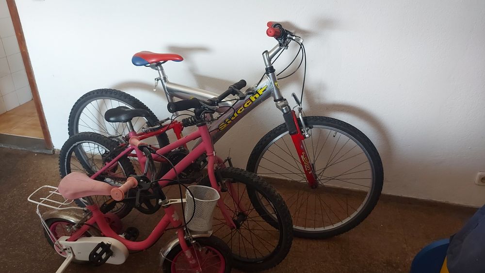 3 Bicicletas para desocupar