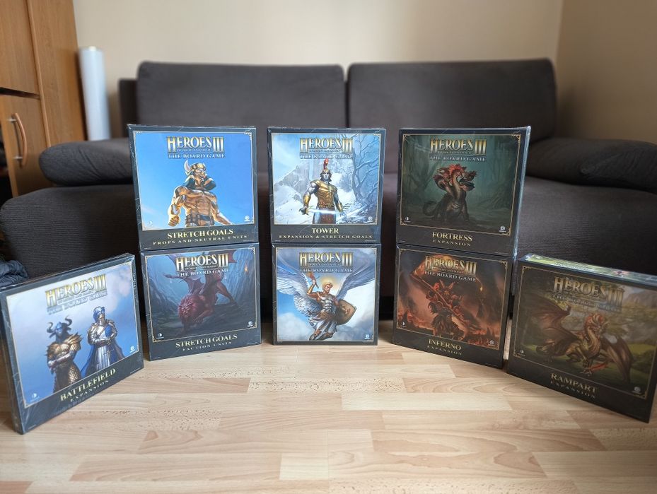 Archon Studio Heroes of Might and Magic 3 Grail Pledge + Inferno WERSJA ANGIELSKA NOWA!!!