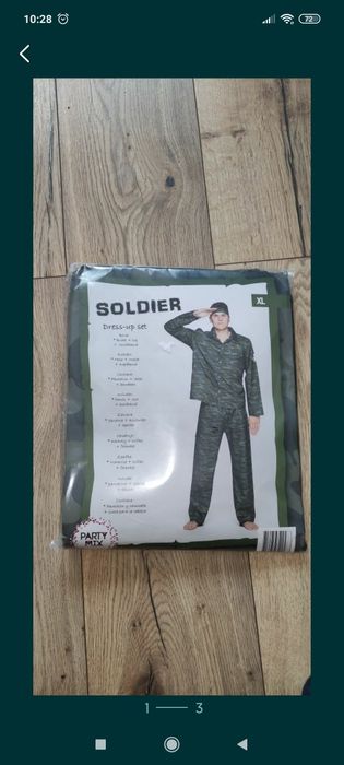 Przebranie żołnierza r XL