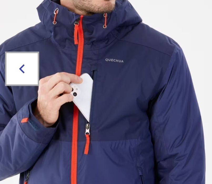 Decathlon kurtka przeciwdeszczowa Quechua NH500 - 10'C