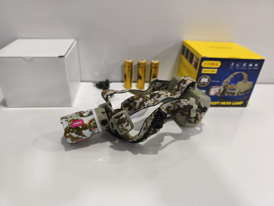 Lanterna Led de Cabeça - Led Laser