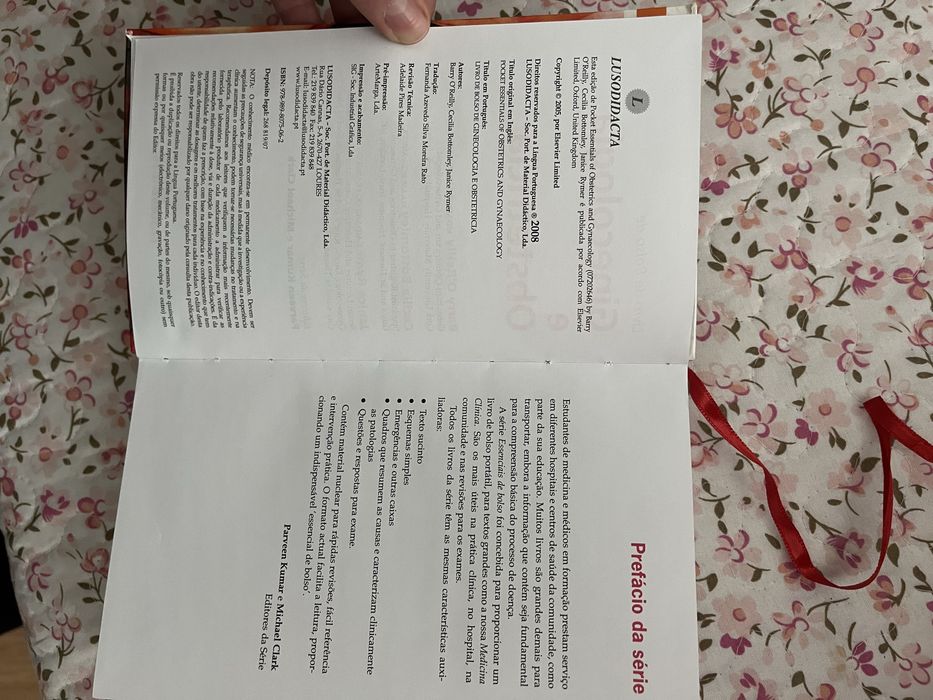 Livro de bolso: Ginecologia e Obstetricia