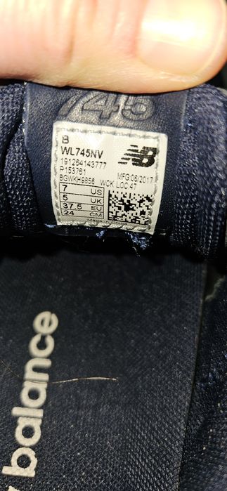 Buty New Balance WL745NV Seria 745 roz 37.5 24.7cm