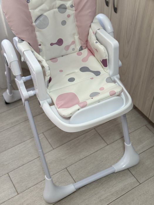 стільчик для годування Kinderkraft Yummy Pink