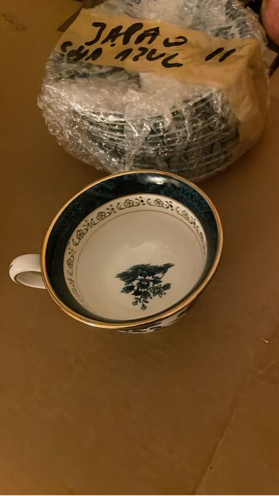 Chávenas de chá variadas