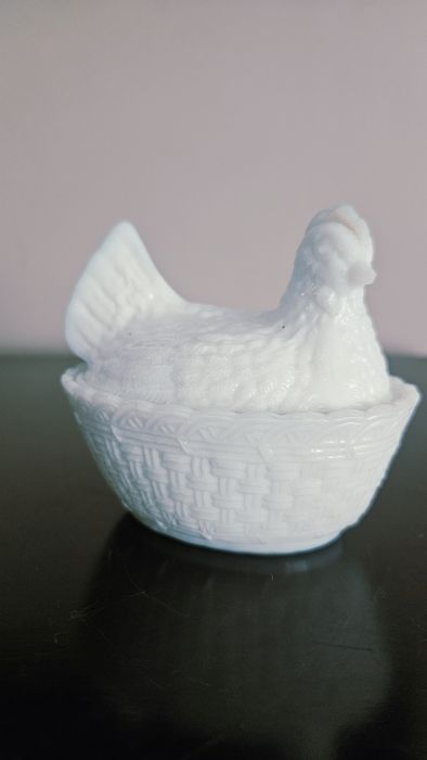 Mała kura Ząbkowice kurka prl 10 cm
