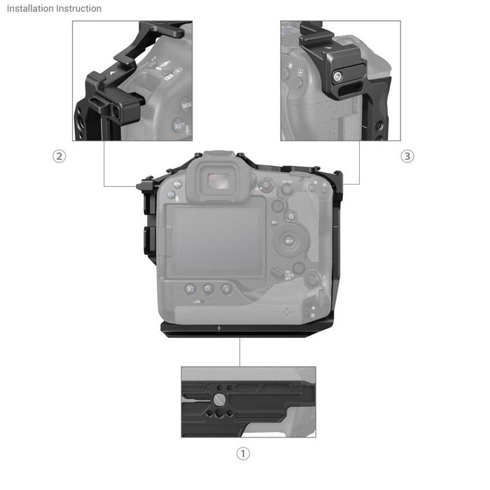 Cage for Canon EOS R3 (usado com caixa)