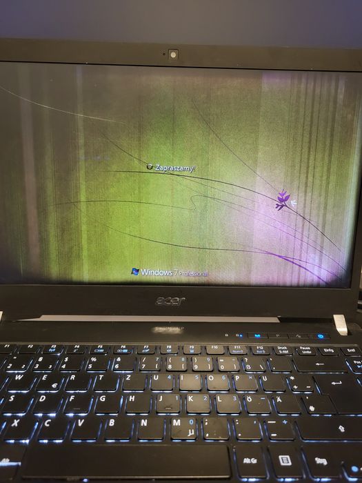 Laptop Acer Travelmate P645 i5 uszkodzona matryca