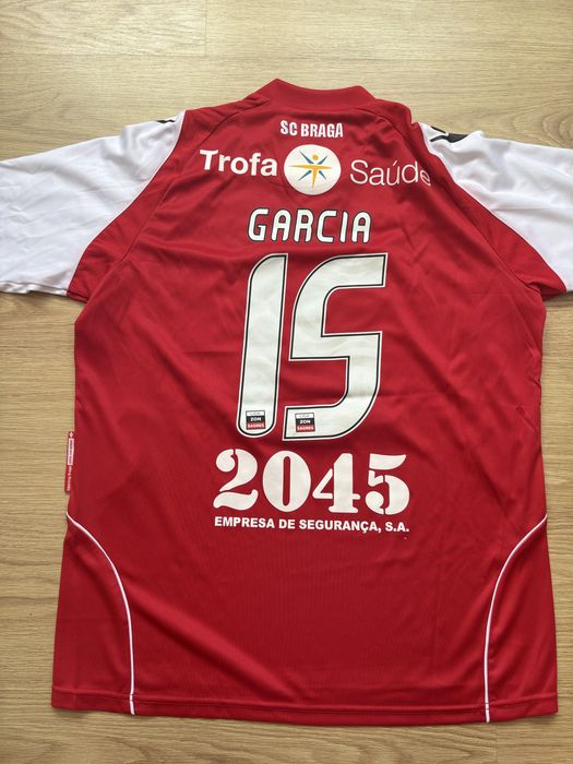 camisola principal de jogo SC braga 2010 / 2011 garcia