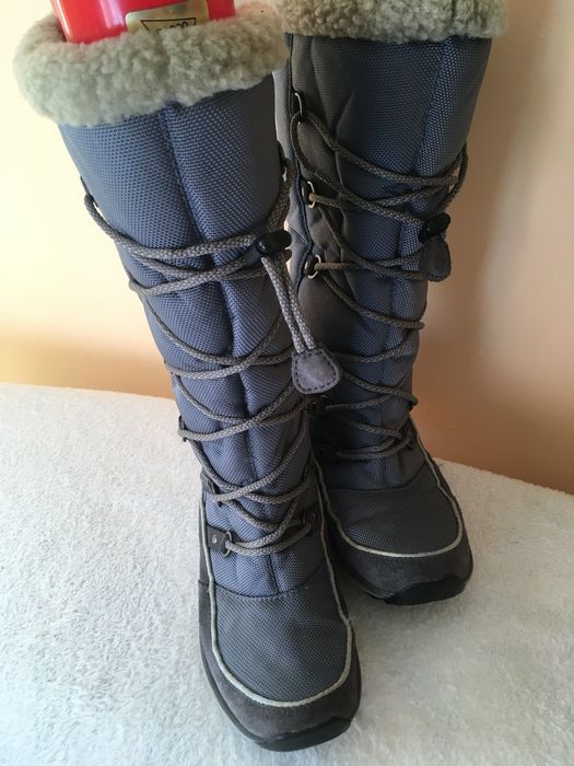 37 kozaki Clarks UK 4D ocieplane wełną