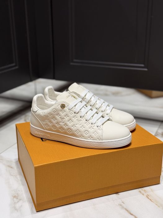 Trampki Louis Vuitton White Leather