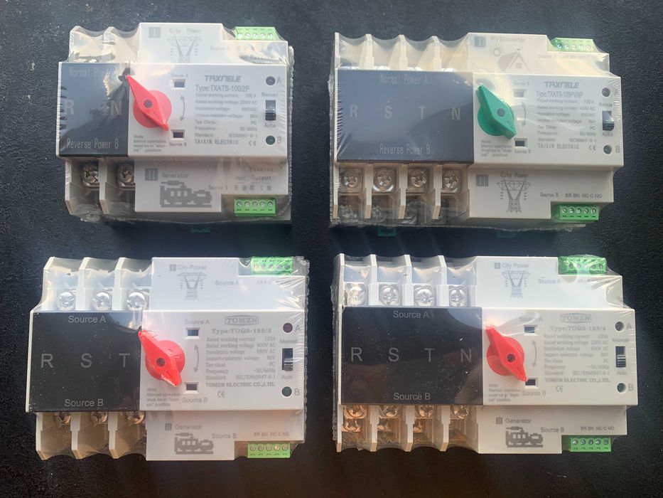 В наявності! АВР 63-125а Tomzn Geya 2п 4п Автомат вводу резерву. Київ