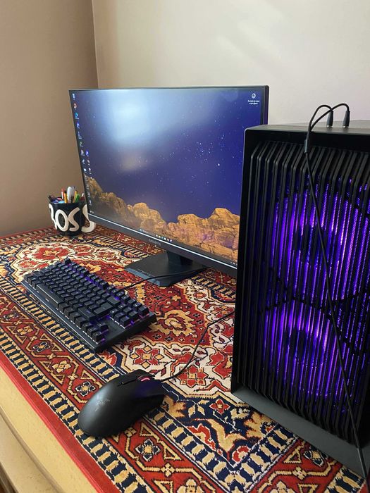 Zestaw Komputerowy ( RTX 5060 TI + intelcore i5-14400F  ) + monitor