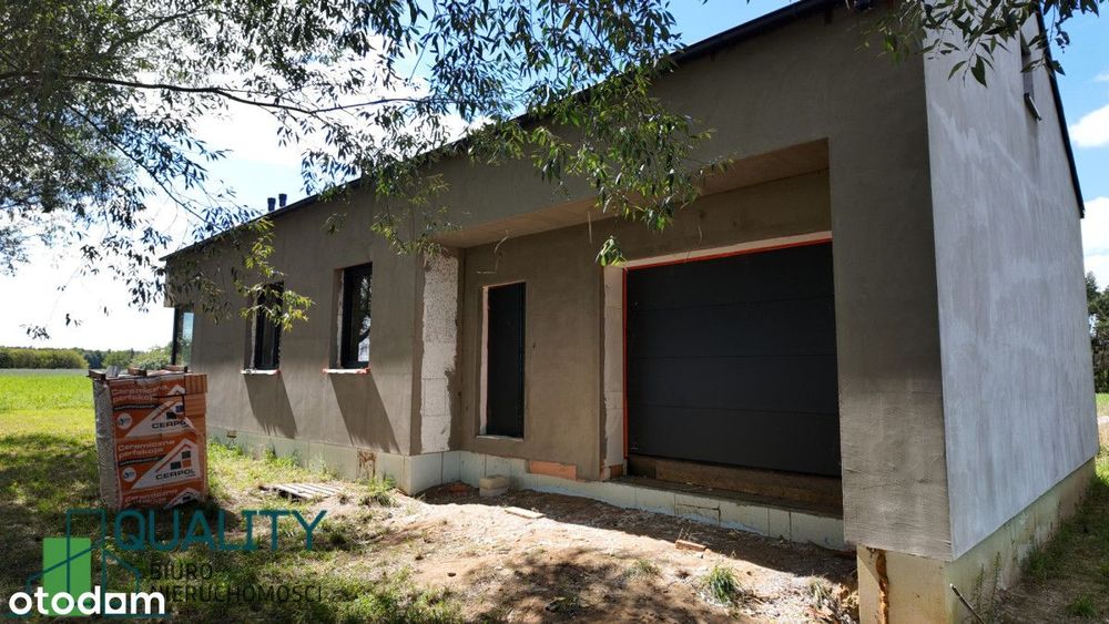 Nowy dom nad jeziorem w stanie deweloperskim 120m2