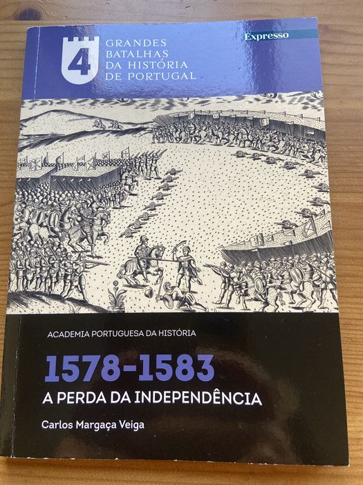 4 volume da coleção Batalhas da História de Portugal