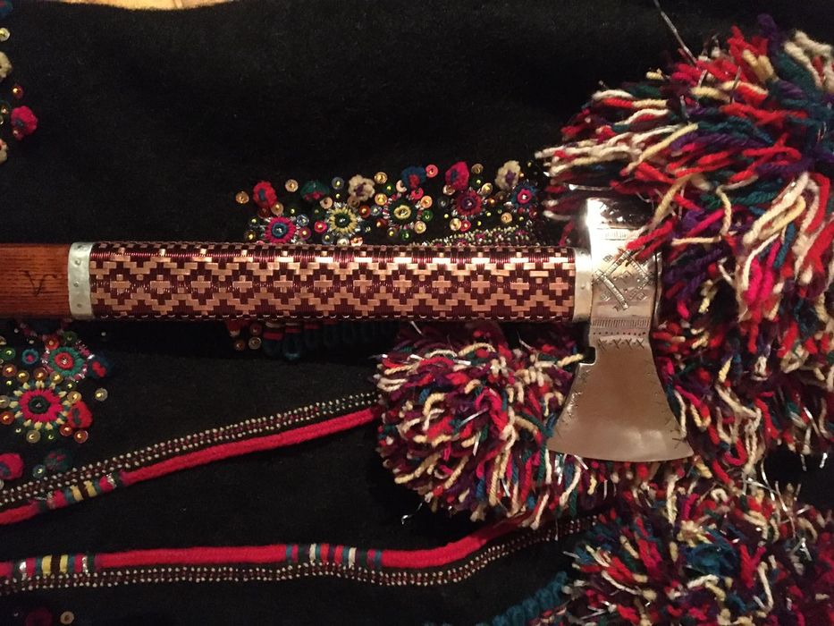 Гуцульська бартка топірець