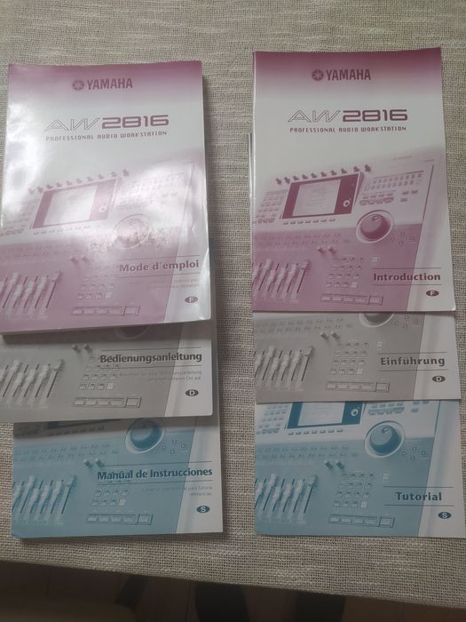 Yamaha AW2816 instrukcja obsługi