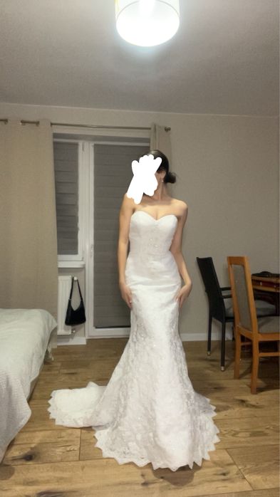 suknia ślubna biała