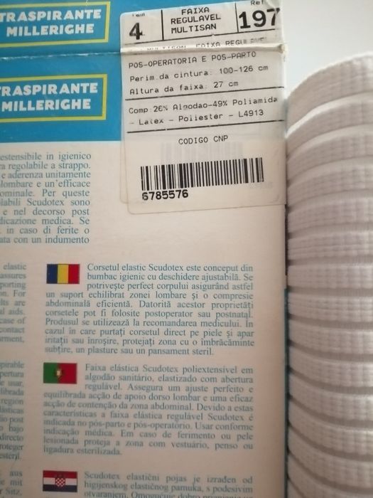 Faixa/cinta pós-parto/pós operatório. Ler descrição