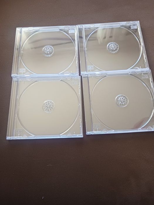 CD's virgem novos e capas para CD, novas
