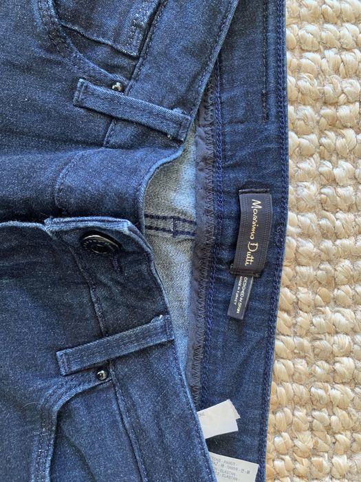 Calças ganga skinny Massimo Dutti