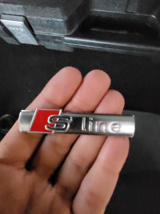 Napis znaczek znaczki emblemat audi sline orginał