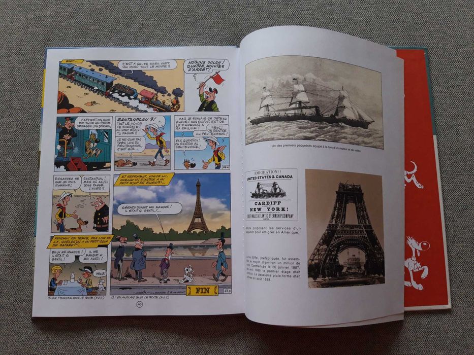 BD Lucky Luke/Rantanplan "Le grand Voyage"